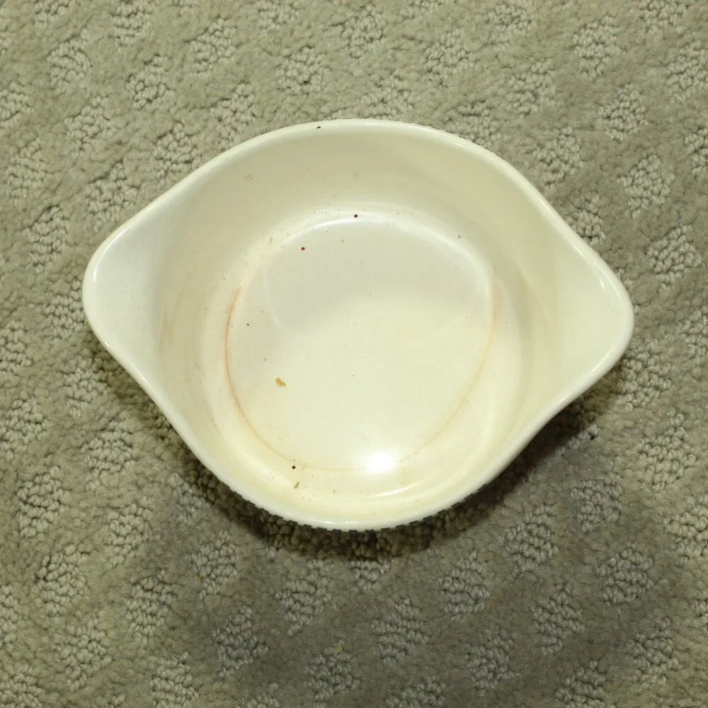 Currier & Ives Two Spout Gravy Bowl